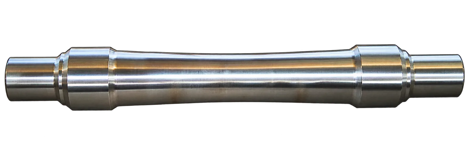 Forged railway axle